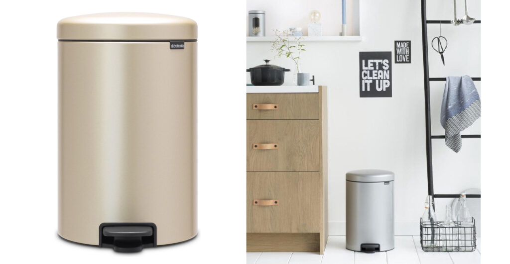 Brabantia NewIcon Prullenbak, pedaalemmer 20 liter