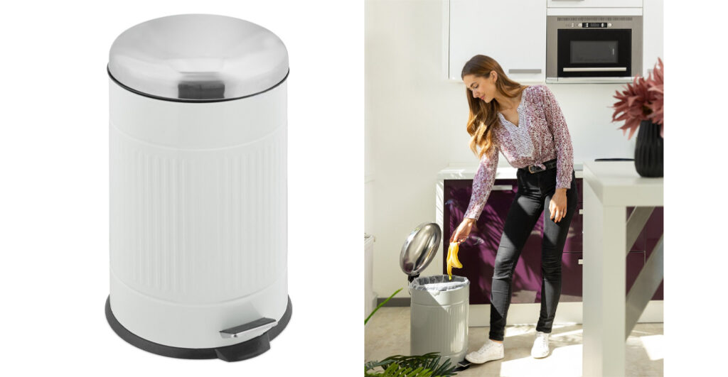 Relaxdays Pedaalemmer 20 liter