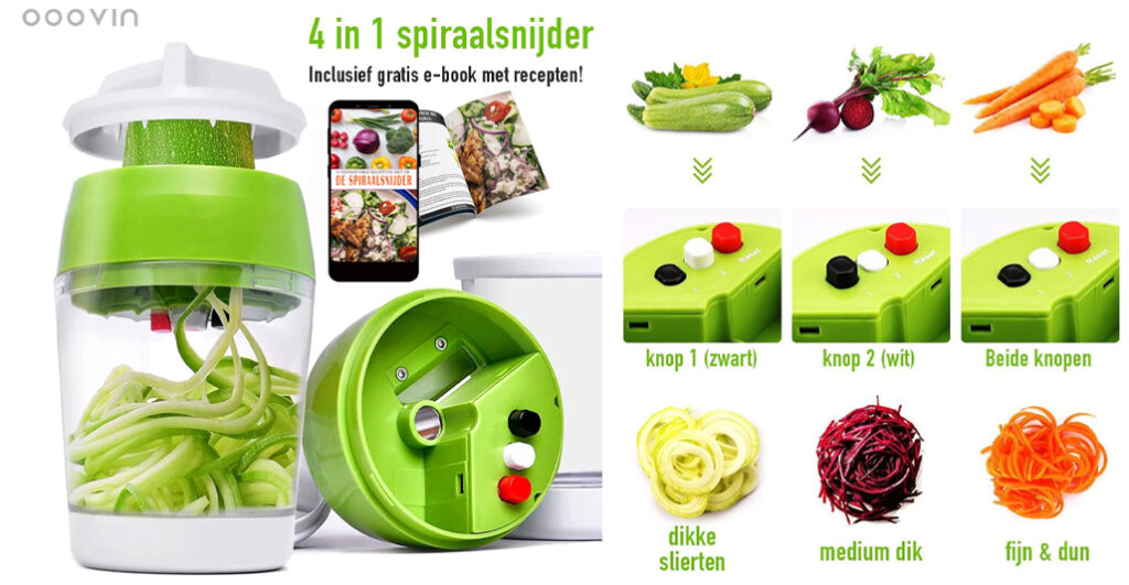 OOOVIN Spiraalsnijder
