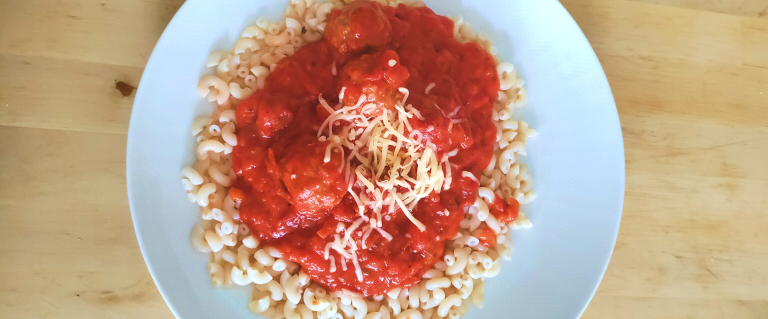 pasta in tomatensaus