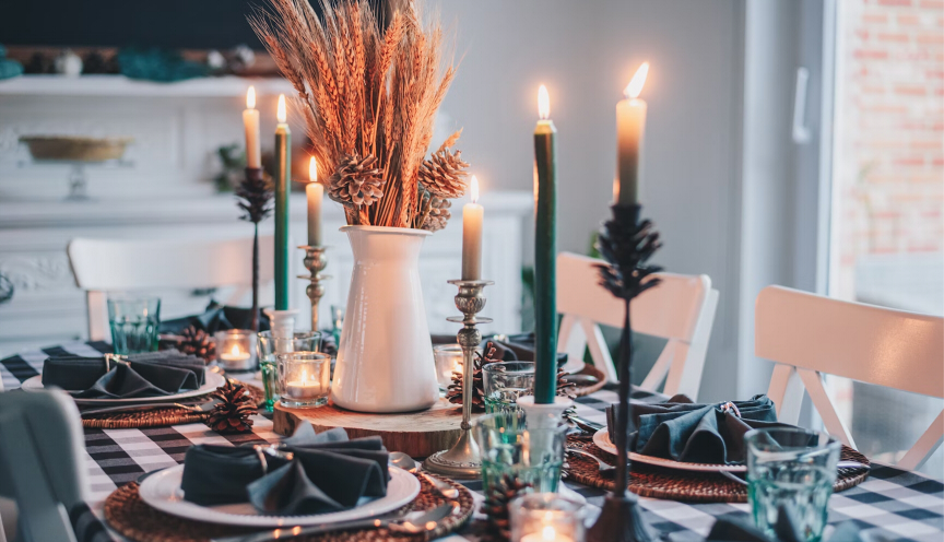 Vegetarische voorgerechten kerstdiner